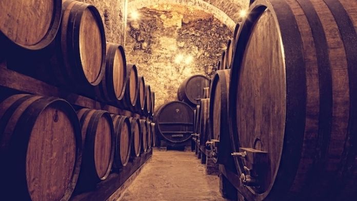 La maturazione del vino